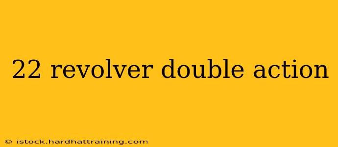 22 revolver double action