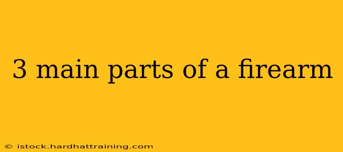 3 main parts of a firearm