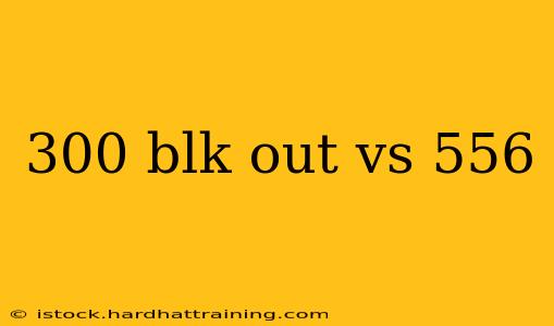 300 blk out vs 556