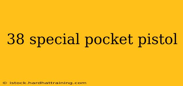 38 special pocket pistol