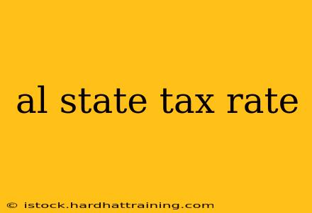 al state tax rate