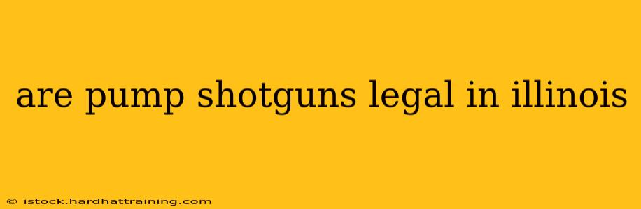 are pump shotguns legal in illinois
