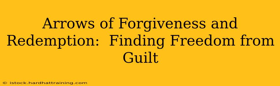 Arrows of Forgiveness and Redemption:  Finding Freedom from Guilt