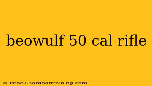 beowulf 50 cal rifle