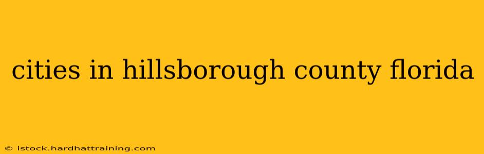 cities in hillsborough county florida