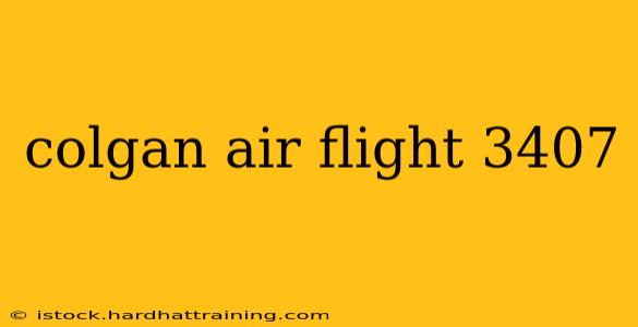 colgan air flight 3407