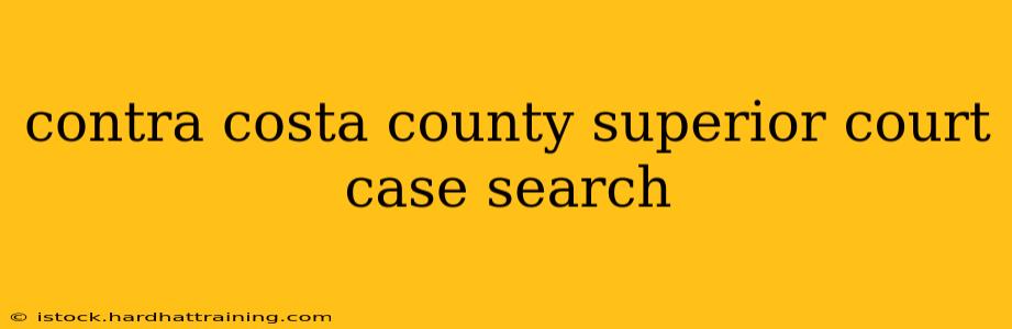 contra costa county superior court case search