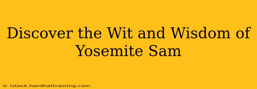 Discover the Wit and Wisdom of Yosemite Sam