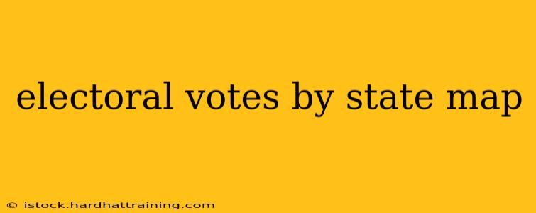 electoral votes by state map
