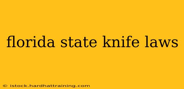 florida state knife laws