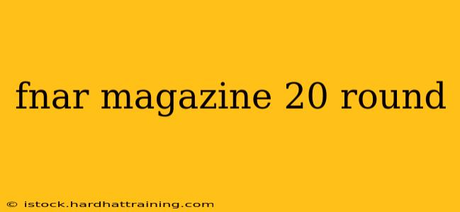 fnar magazine 20 round