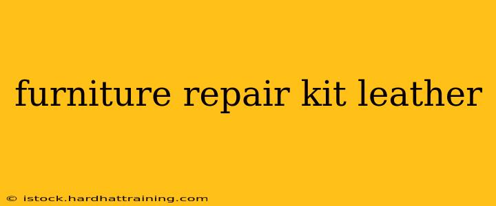 furniture repair kit leather