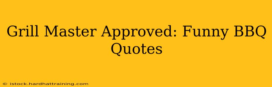 Grill Master Approved: Funny BBQ Quotes