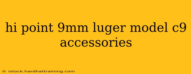 hi point 9mm luger model c9 accessories