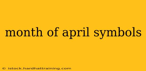 month of april symbols