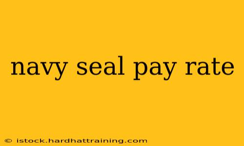 navy seal pay rate
