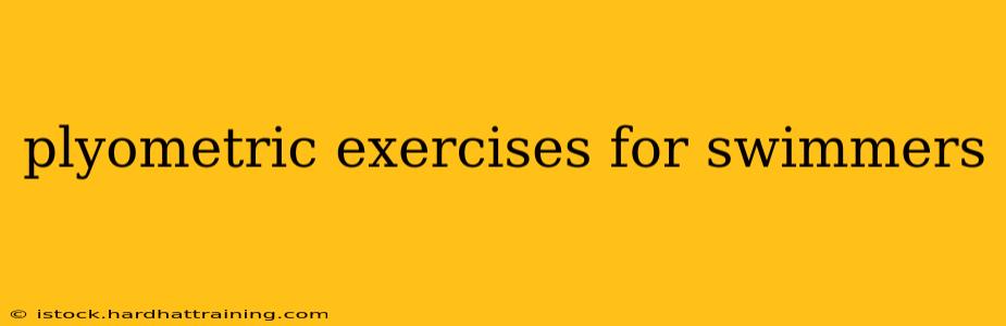plyometric exercises for swimmers