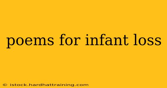 poems for infant loss