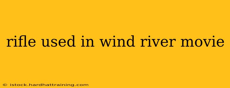rifle used in wind river movie
