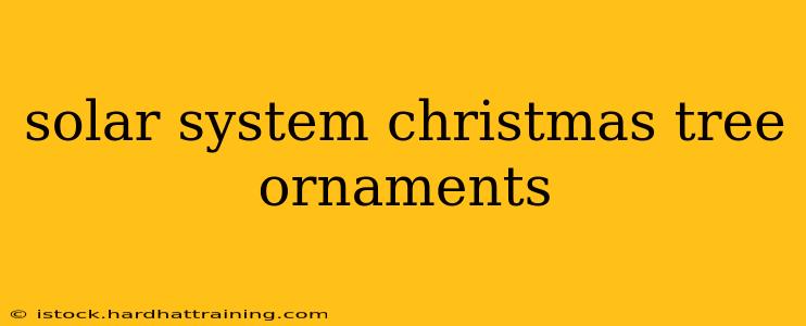 solar system christmas tree ornaments