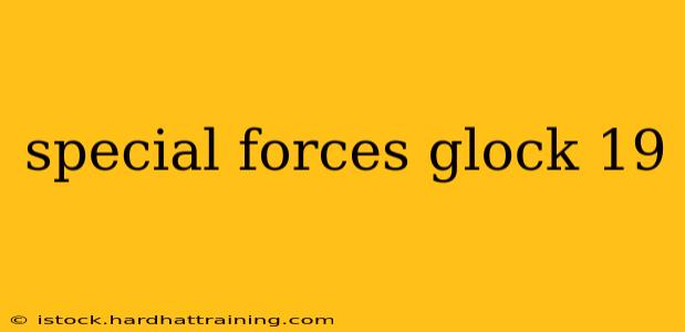 special forces glock 19