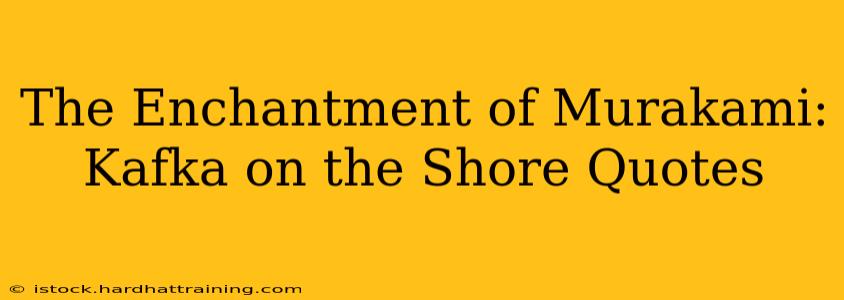 The Enchantment of Murakami: Kafka on the Shore Quotes