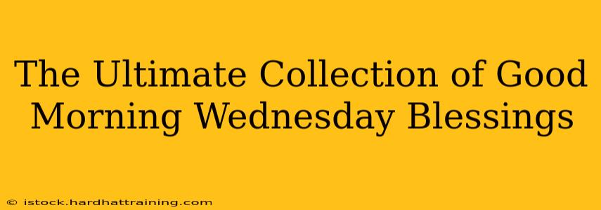 The Ultimate Collection of Good Morning Wednesday Blessings