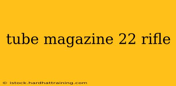 tube magazine 22 rifle