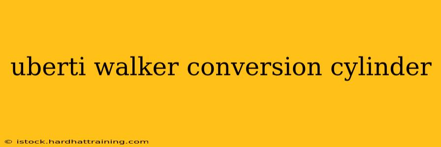 uberti walker conversion cylinder