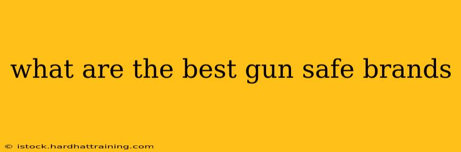 what are the best gun safe brands